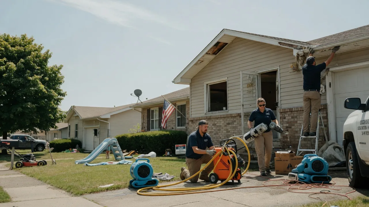 Water Damage Restoration in Amherst, WI near me
